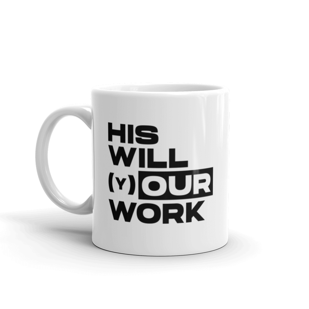 HWYW White Glossy Mug 7