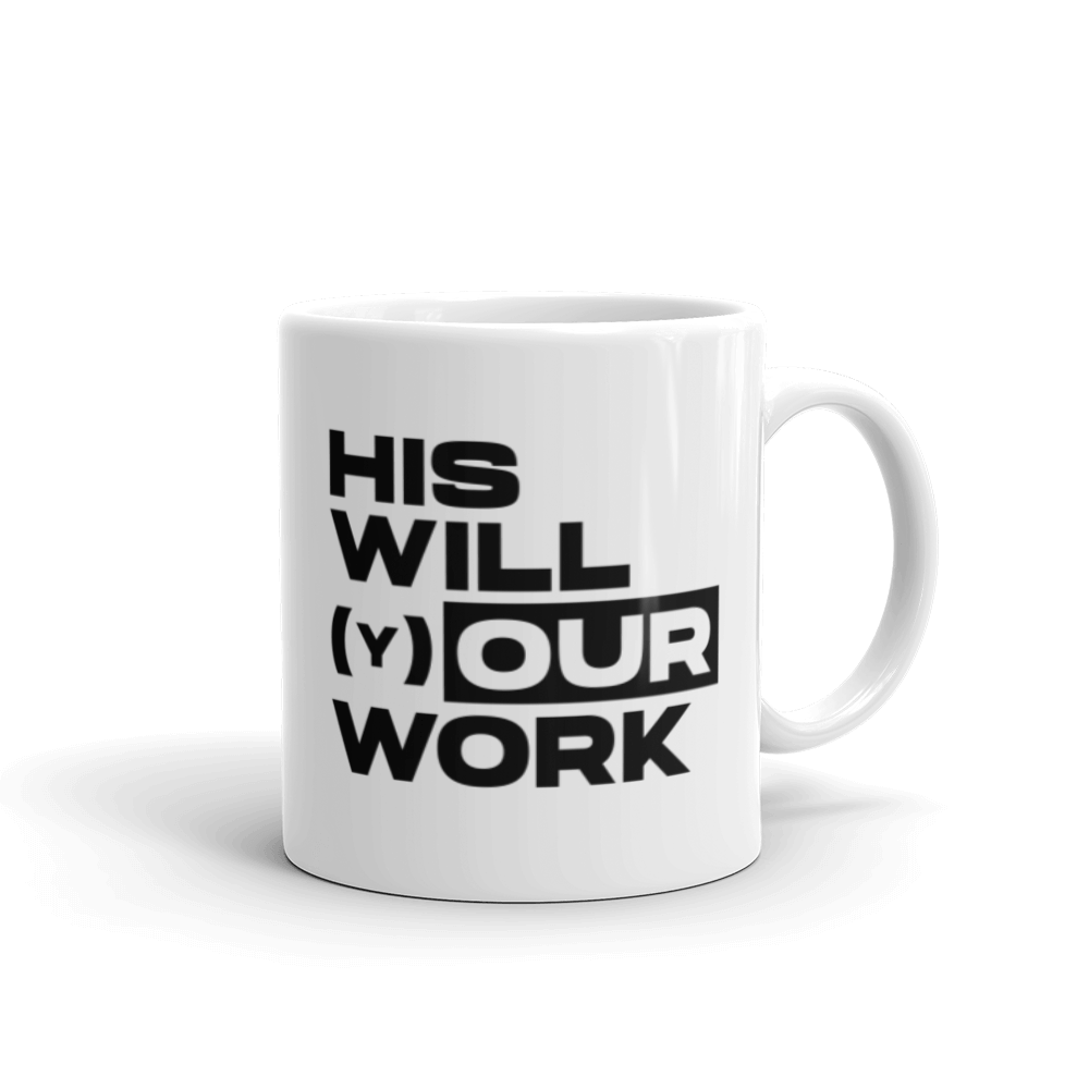 HWYW White Glossy Mug 7