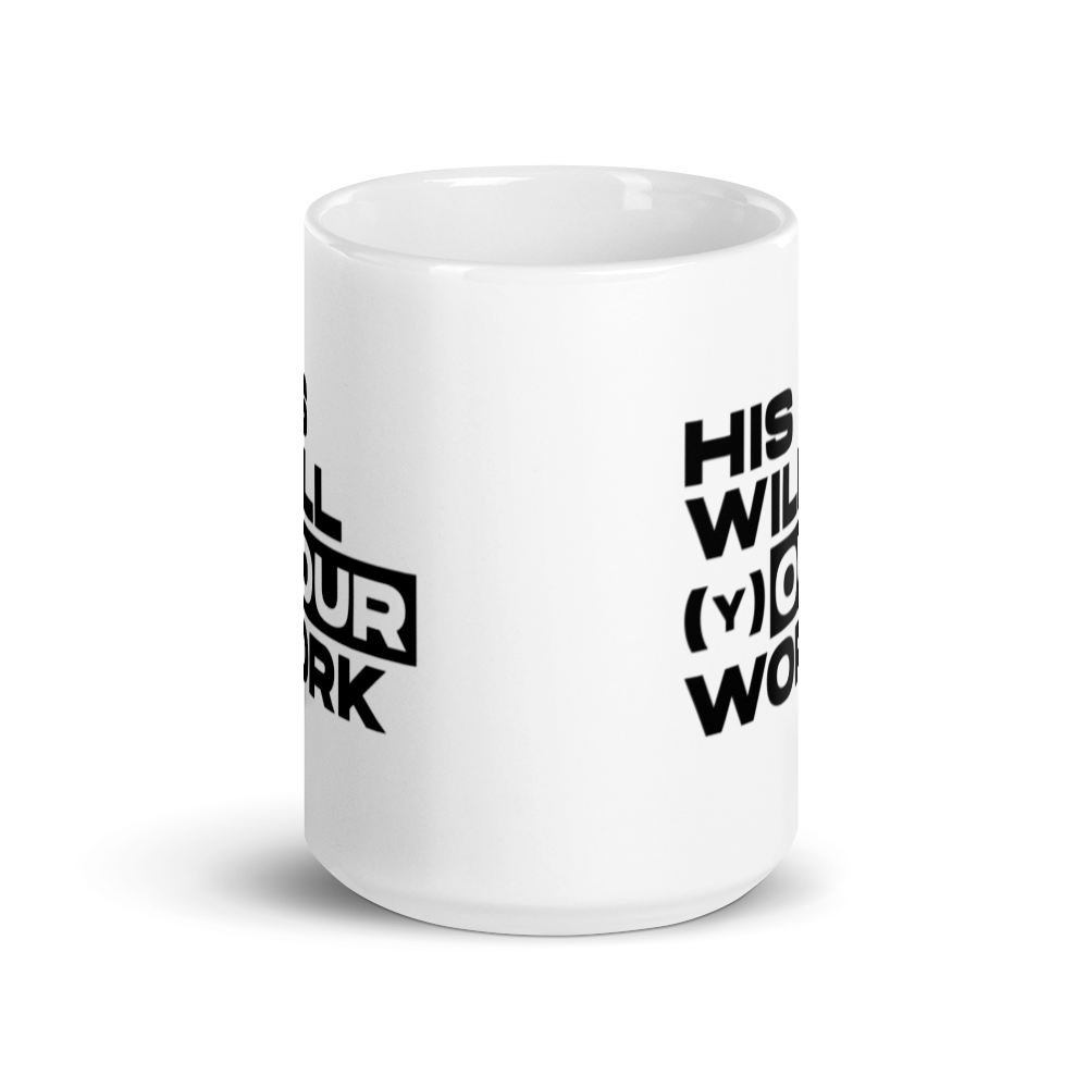 HWYW White Glossy Mug 7