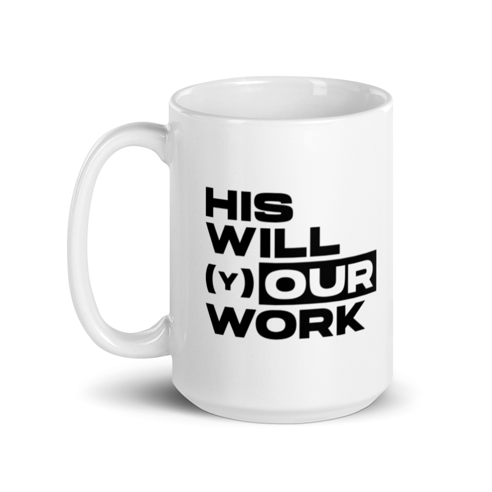 HWYW White Glossy Mug 7